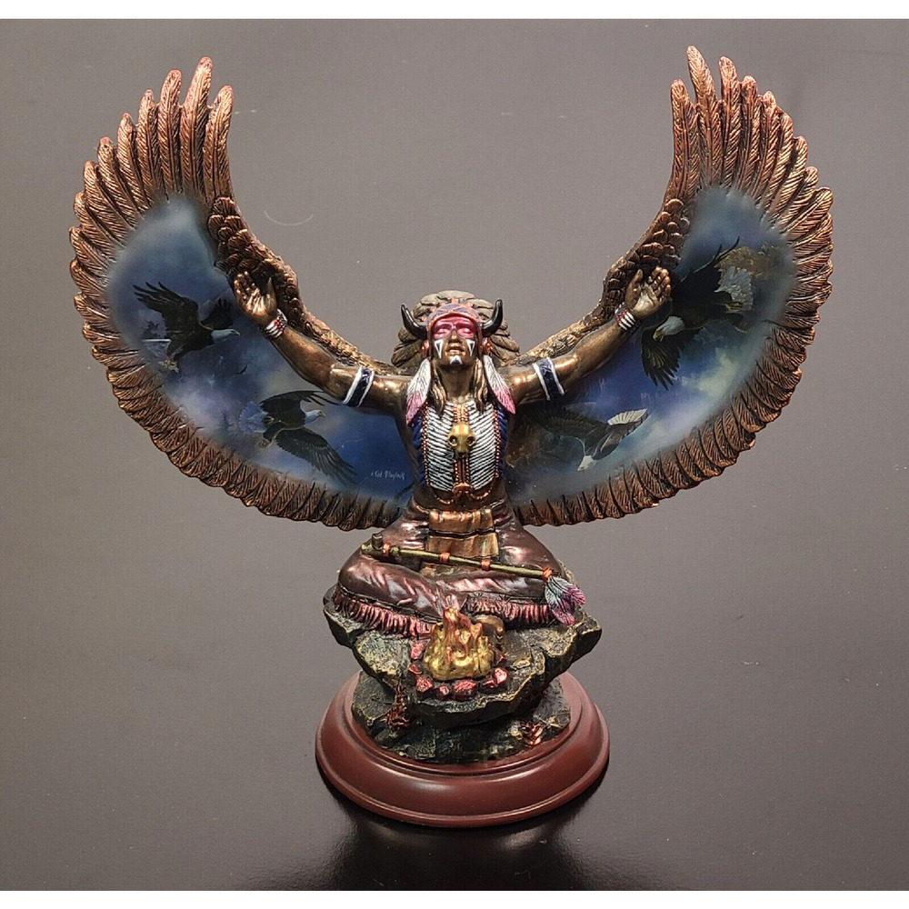 Bradford Exchange 'Summoning Glory' Soaring Spirits Bronze Sculpture Collection